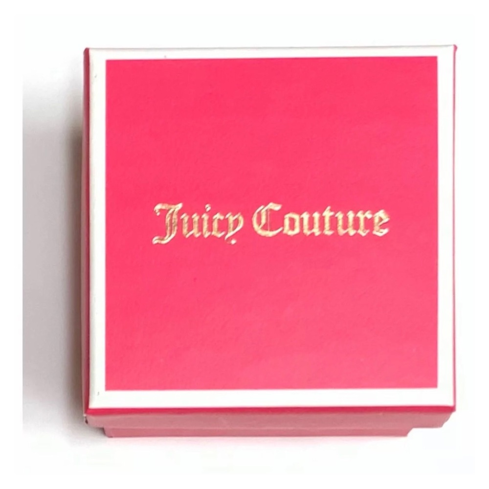NWT Juicy Couture BEST FRIENDS FOREVER Gold Tone Crystal 2 Charms For Necklace - Picture 8 of 8